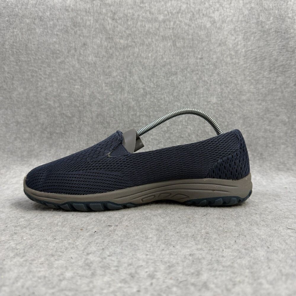 Skechers Shoes Womens Size 8 Relaxed Fit Blue Slip On‎ Comfort Sneakers 158380 - Picture 7 of 9